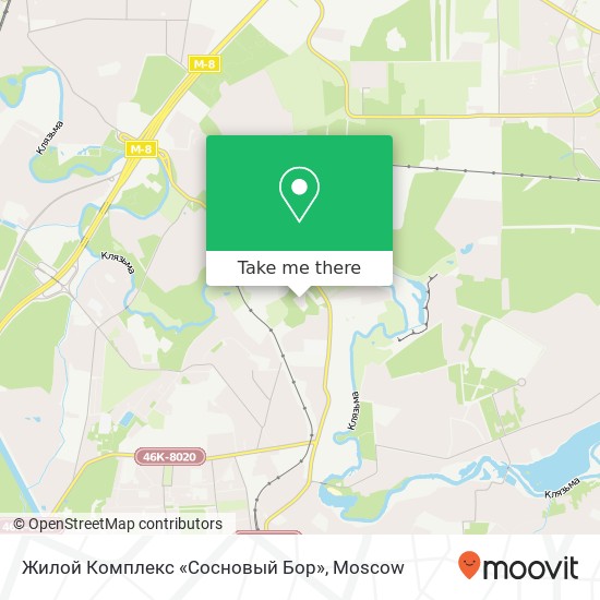 Жилой Комплекс «Сосновый Бор» map