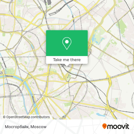 Мосгорбайк map