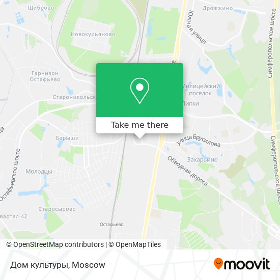 Дом культуры map