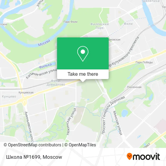 Школа №1699 map