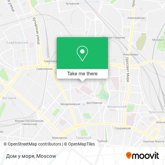 Дом у моря map