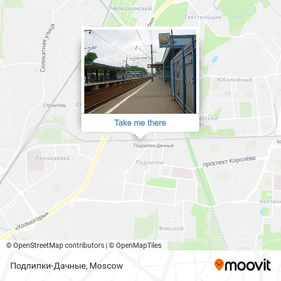 Подлипки-Дачные map