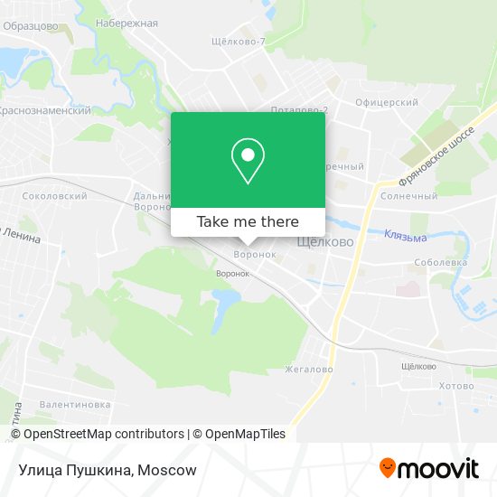 Улица Пушкина map