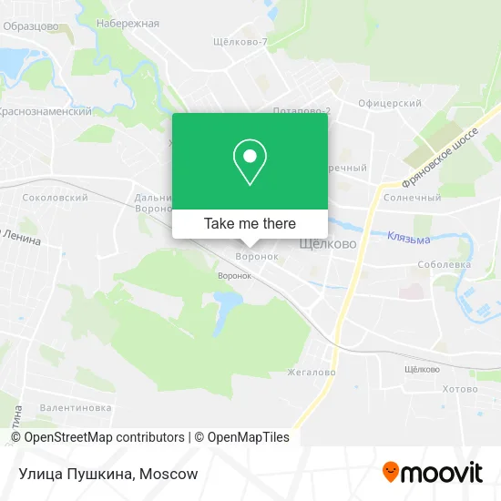 Улица Пушкина map