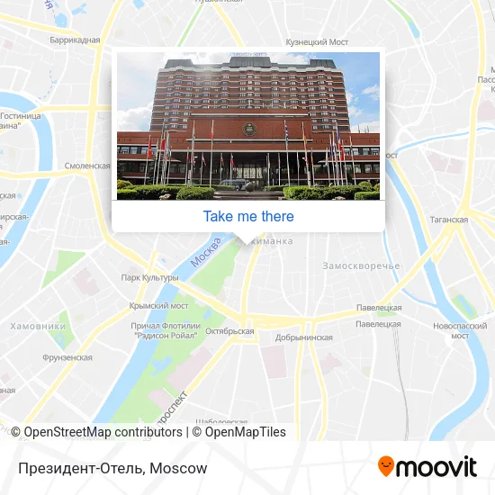 Президент-Отель map