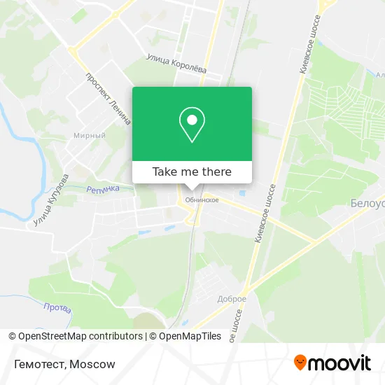 Гемотест map