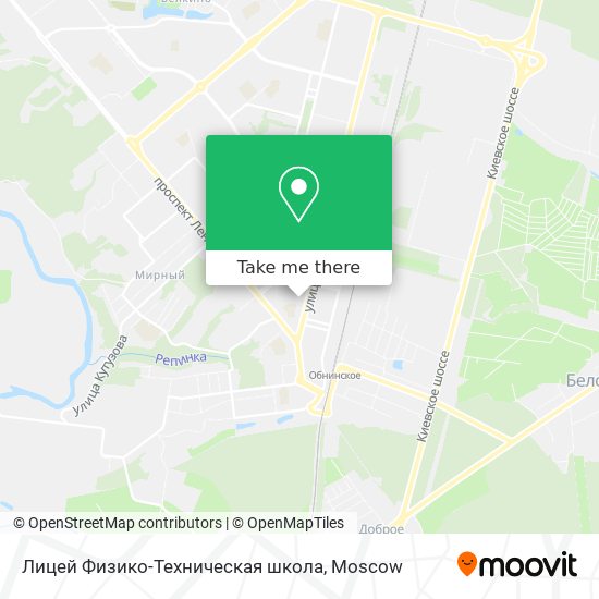 Лицей Физико-Техническая школа map