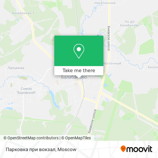 Парковка при вокзал map