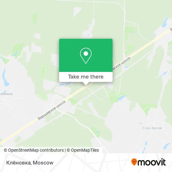 Клёновка map