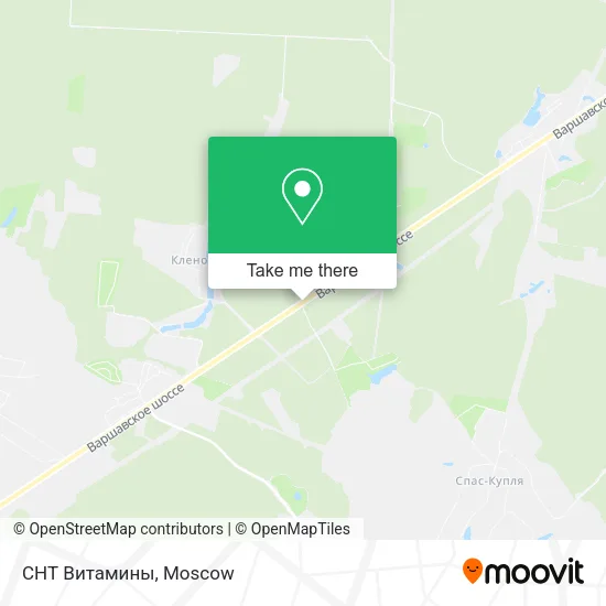 СНТ Витамины map