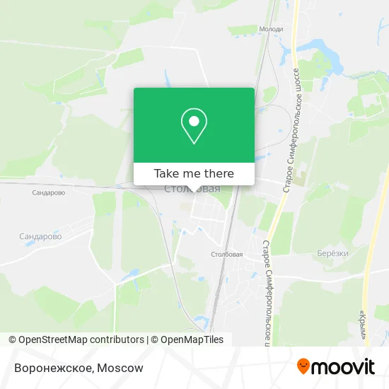 Воронежское map