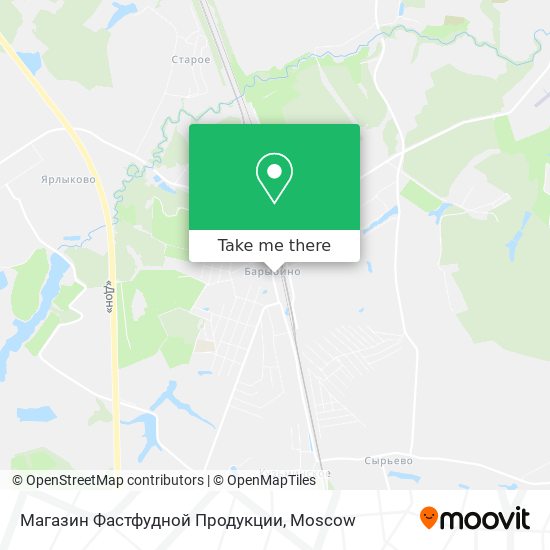 Магазин Фастфудной Продукции map