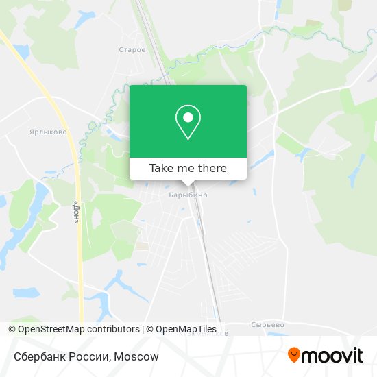 Сбербанк России map