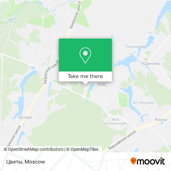 Цветы map