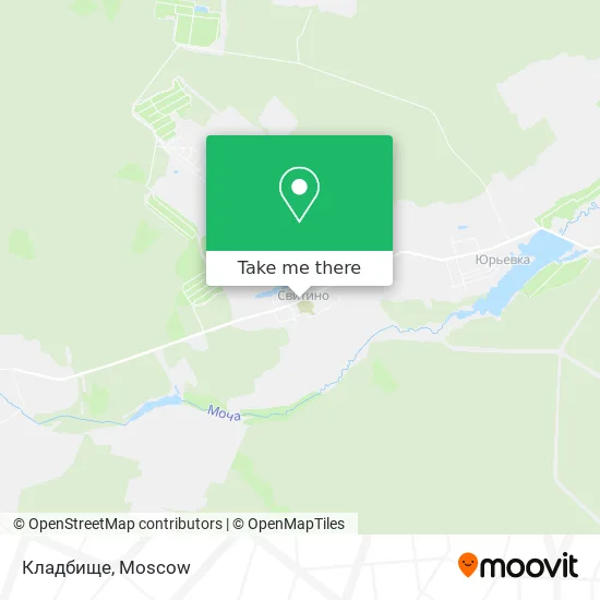 Кладбище map