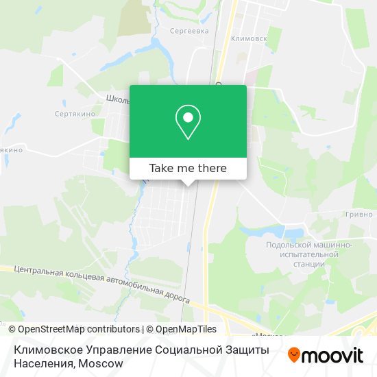 Климовское Управление Социальной Защиты Населения map