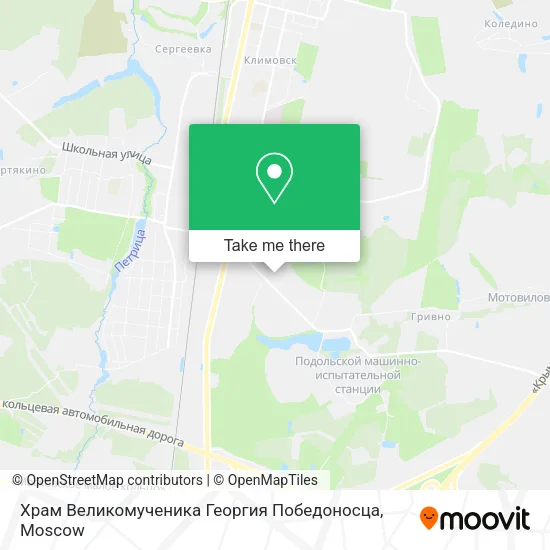 Храм Великомученика Георгия Победоносца map