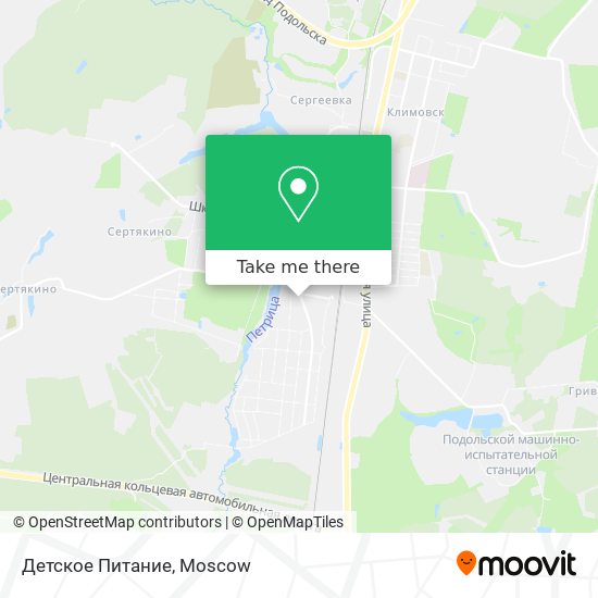 Детское Питание map