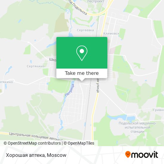 Хорошая аптека map