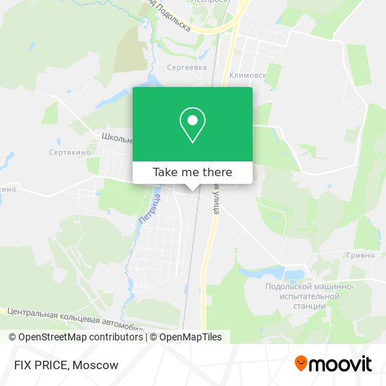 FIX PRICE map