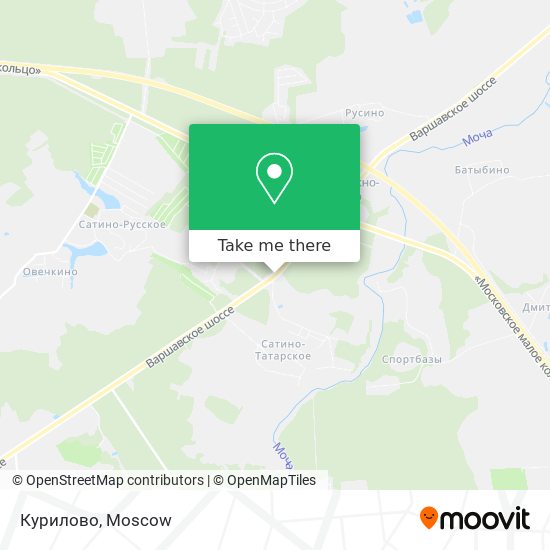 Курилово map