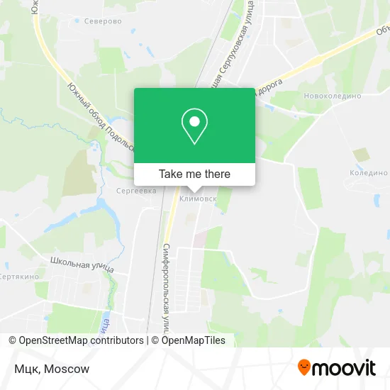 Мцк map