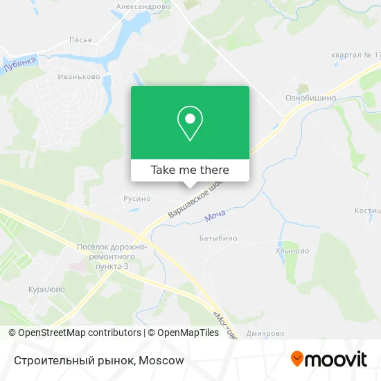 Строительный рынок map
