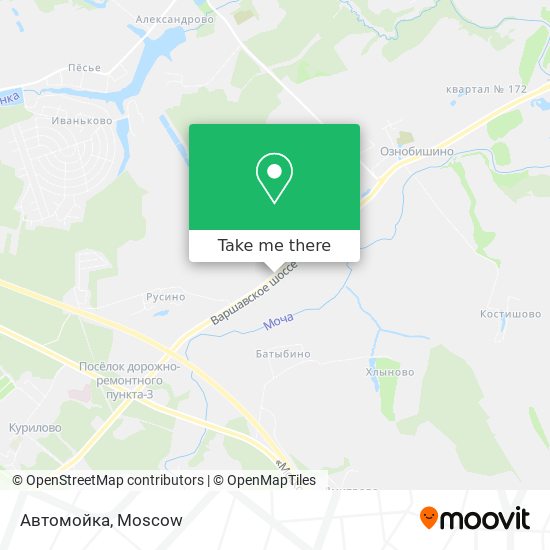 Автомойка map