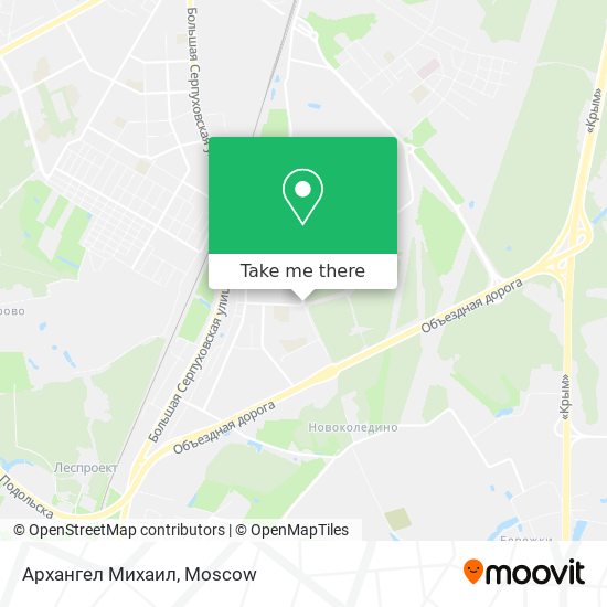 Архангел Михаил map