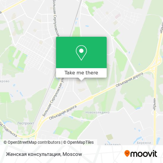 Женская консультация map