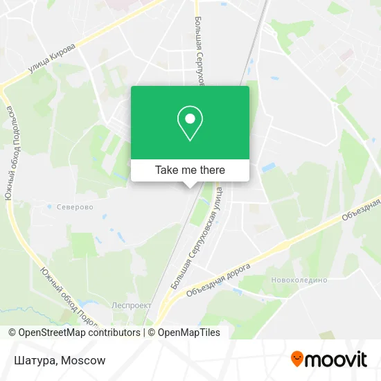 Шатура map