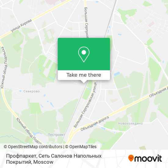 Профпаркет, Сеть Салонов Напольных Покрытий map