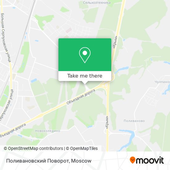 Поливановский Поворот map