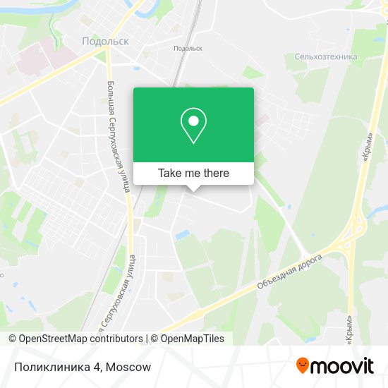 Поликлиника 4 map