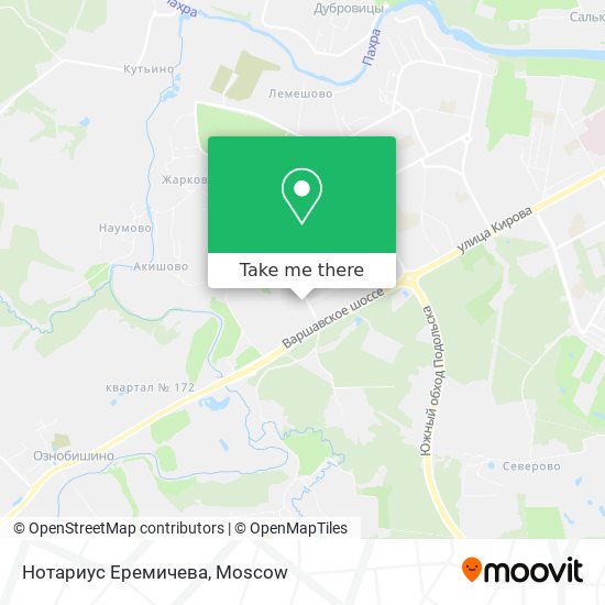 Нотариус Еремичева map