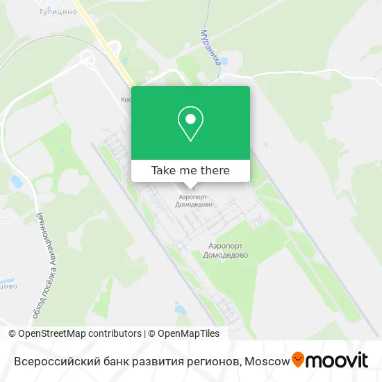 Всероссийский банк развития регионов map