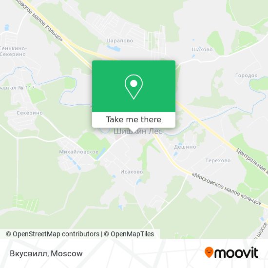 Вкусвилл map