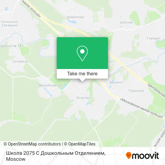 Школа 2075 С Дошкольным Отделением map