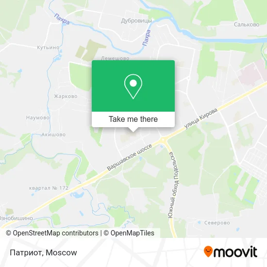 Патриот map