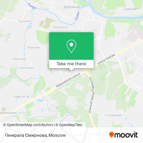 Генерала Смирнова map