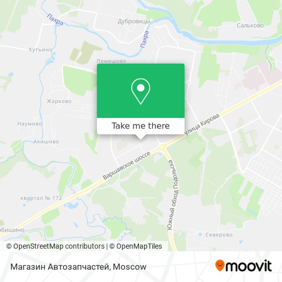 Магазин Автозапчастей map