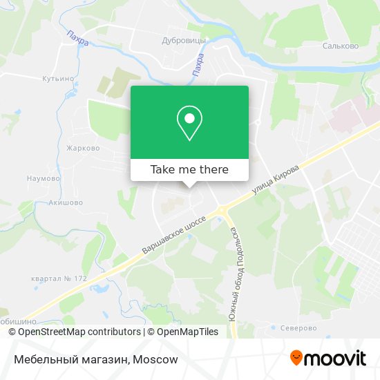 Мебельный магазин map