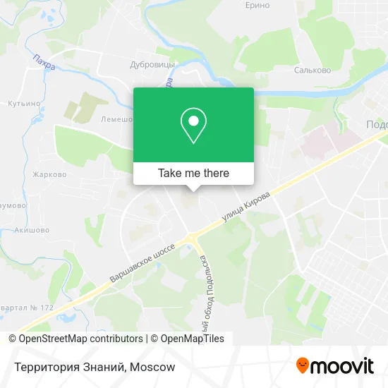 Территория Знаний map