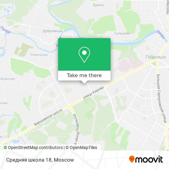 Средняя школа 18 map