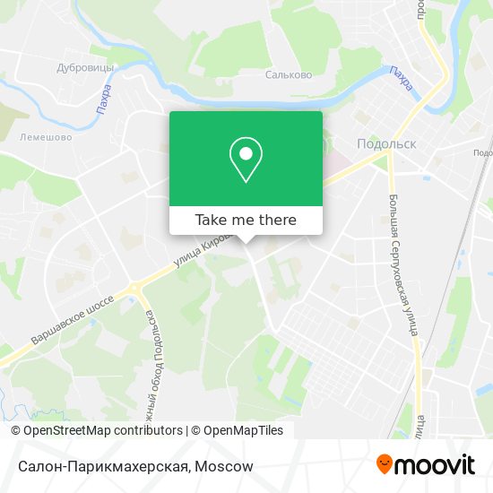 Салон-Парикмахерская map