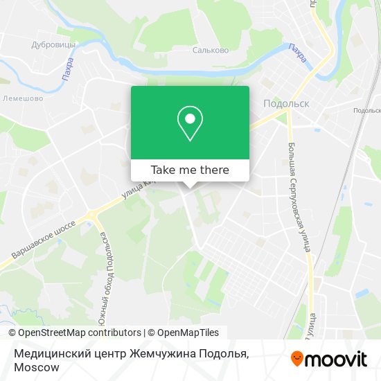 Медицинский центр Жемчужина Подолья map
