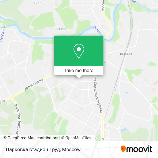Парковка стадион Труд map