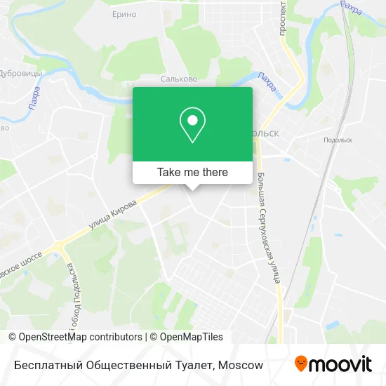 Бесплатный Общественный Туалет map