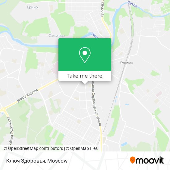 Ключ Здоровья map