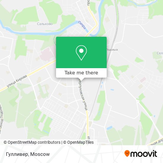 Гулливер map